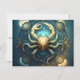 Cartes Postales Cancer Zodiac ポストカード