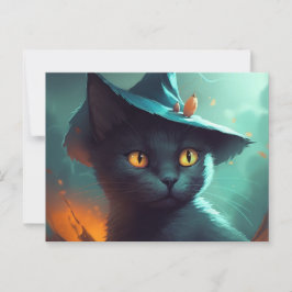 Cartes Postales Cat Halloween ポストカード