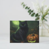 Cartes Postales Cat Halloween ポストカード (スタンド正面)