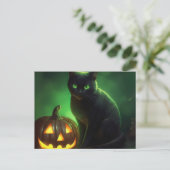 Cartes Postales Cat Halloween ポストカード (スタンド正面)