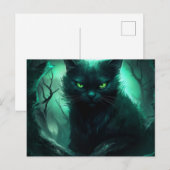 Cartes Postales Cat Halloween ポストカード (正面/裏面)