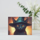 Cartes Postales Cat Halloween ポストカード (スタンド正面)
