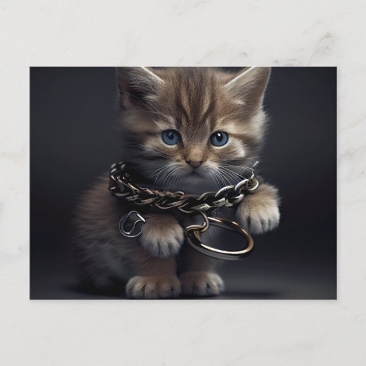 Cartes Postales Cat prisoner ポストカード (正面)