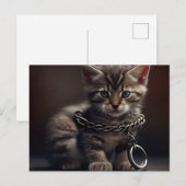 Cartes Postales Cat prisoner ポストカード (正面/裏面)