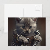 Cartes Postales Cat prisoner ポストカード (正面/裏面)
