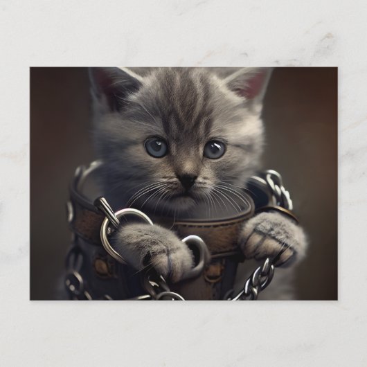 Cartes Postales Cat prisoner ポストカード (正面)