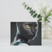 Cartes Postales Cat Robotique ポストカード (スタンド正面)