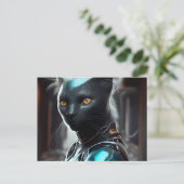 Cartes Postales Cat Robotique ポストカード (スタンド正面)