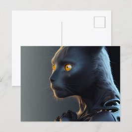 Cartes Postales Cat Robotique ポストカード