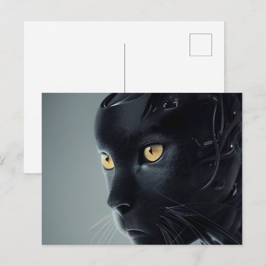 Cartes Postales Cat Robotique ポストカード (正面/裏面)