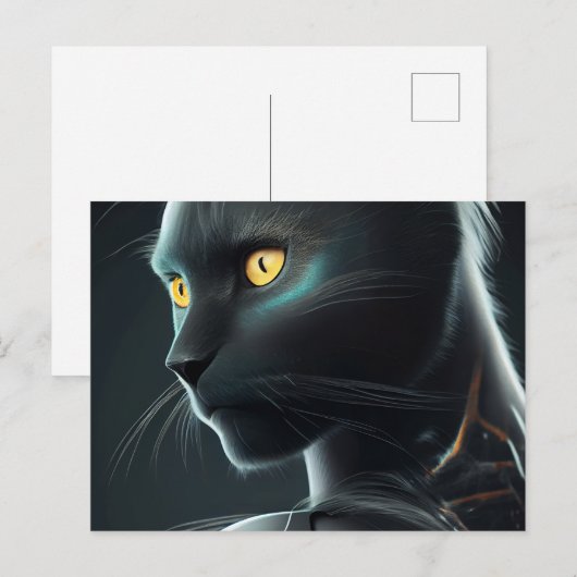 Cartes Postales Cat Robotique ポストカード (正面/裏面)