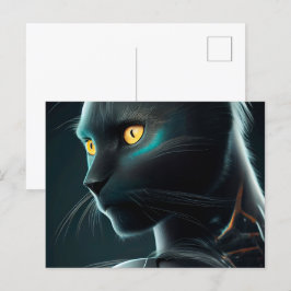 Cartes Postales Cat Robotique ポストカード