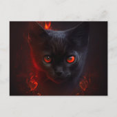 Cartes Postales Cat rouge ポストカード (正面)