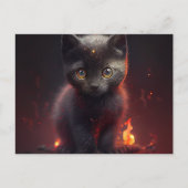 Cartes Postales Cat rouge ポストカード (正面)