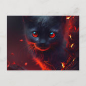 Cartes Postales Cat rouge ポストカード (正面)