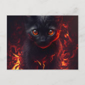 Cartes Postales Cat rouge ポストカード (正面)