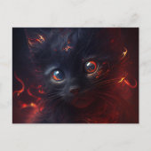 Cartes Postales Cat rouge ポストカード (正面)