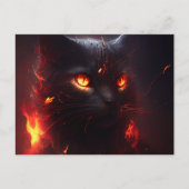 Cartes Postales Cat rouge ポストカード (正面)