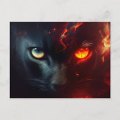 Cartes Postales Cat rouge ポストカード (正面)