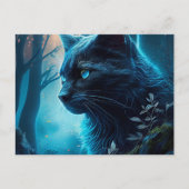 Cartes Postales Chat Bleu ポストカード (正面)