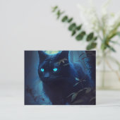 Cartes Postales Chat Bleu ポストカード (スタンド正面)