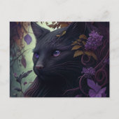 Cartes Postales Chat Mauve ポストカード (正面)