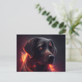 Cartes Postales chien Rouge ポストカード (スタンド正面)