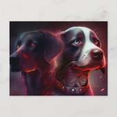 Cartes Postales Dog  ポストカード (正面)