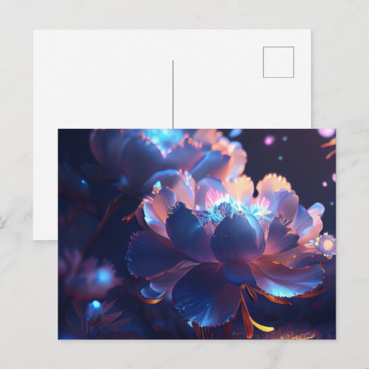 Cartes Postales Fleur ポストカード (正面/裏面)