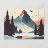 Cartes Postales hiver ポストカード (正面)