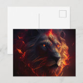 Cartes Postales Lion Rouge ポストカード (正面/裏面)