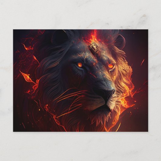 Cartes Postales Lion Rouge ポストカード (正面)