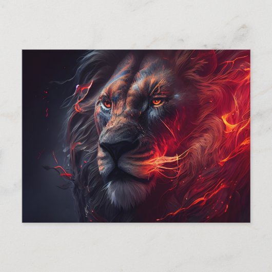 Cartes Postales Lion Rouge ポストカード (正面)