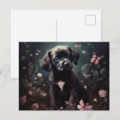 Cartes Postales Puppy ポストカード (正面/裏面)