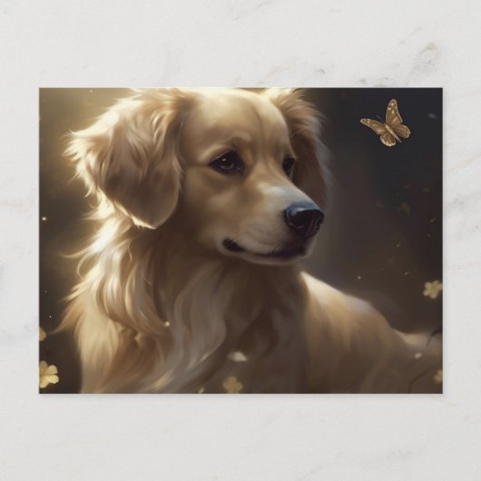 Cartes Postales Puppy ポストカード (正面)