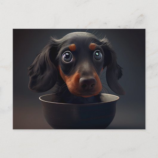 Cartes Postales Puppy Divers ポストカード (正面)