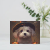 Cartes Postales Puppy Halloween ポストカード (スタンド正面)