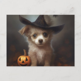 Cartes Postales Puppy Halloween ポストカード