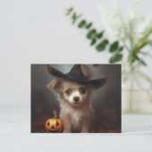 Cartes Postales Puppy Halloween ポストカード (スタンド正面)