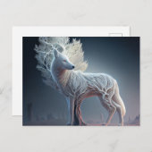 Cartes Postales  White Wolf ポストカード (正面/裏面)