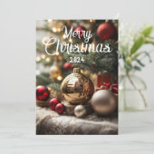 Cartes Pour Fêtes Annuelles Bel arbre de Noël シーズンカード (スタンド正面)