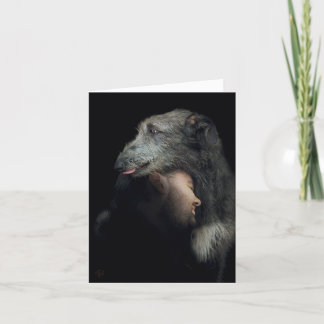 Cartes Pour Fêtes Annuelles Deerhound シーズンカード