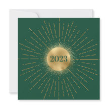 Cartes Pour Fêtes Annuelles Happy New Year Moderne