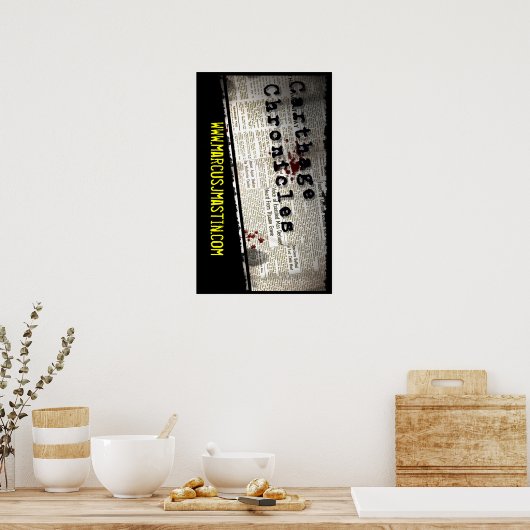 Carthage Cronicsキャンバス印刷 ポスター (キッチン)