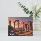 Carthage Tunisia Travel ポストカード (スタンド正面)