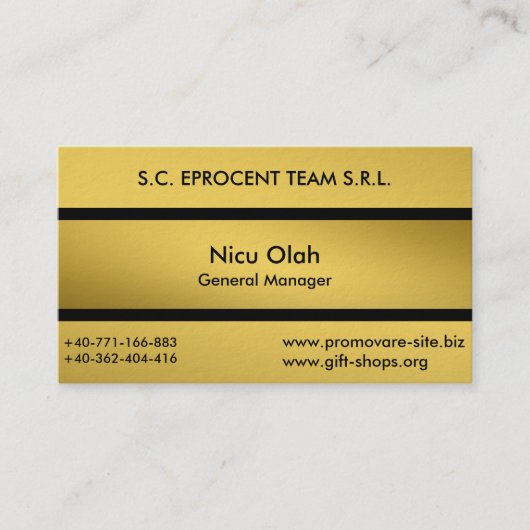 Carti De Vizita Personalizate Personalizare Online 名刺 (正面)