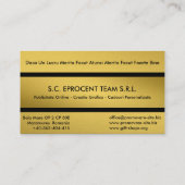 Carti De Vizita Personalizate Personalizare Online 名刺 (裏面)