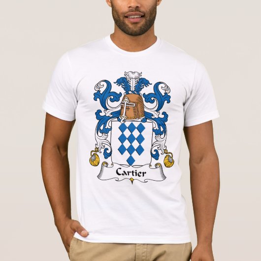 Cartierの家紋 Tシャツ (正面)