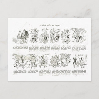 CArton Pere Noel by Henriet シーズンポストカード