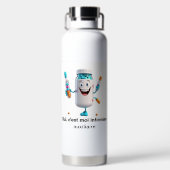 Carton Pill Bottle Design Water Bottle ウォーターボトル (背面)